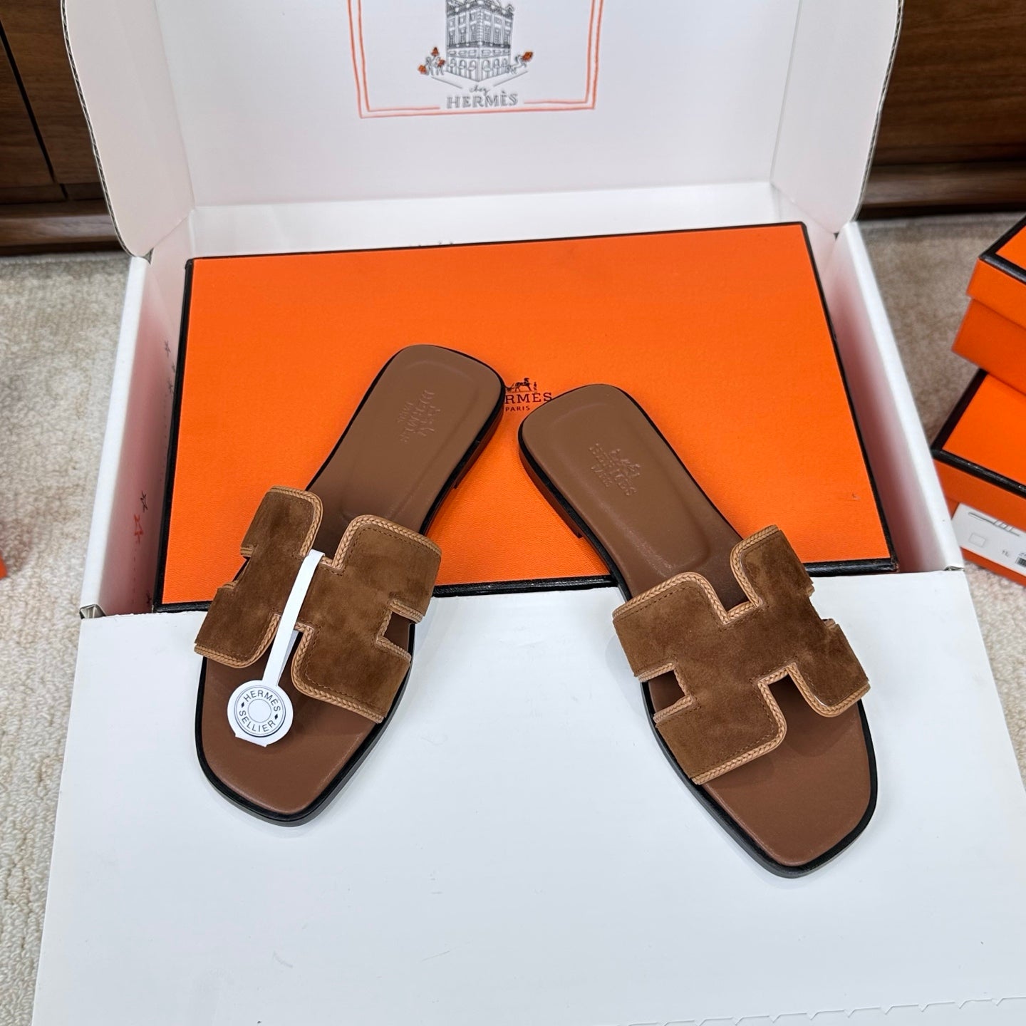 Oran Style Slide Sandals | Velvet Flat Summer Slippers