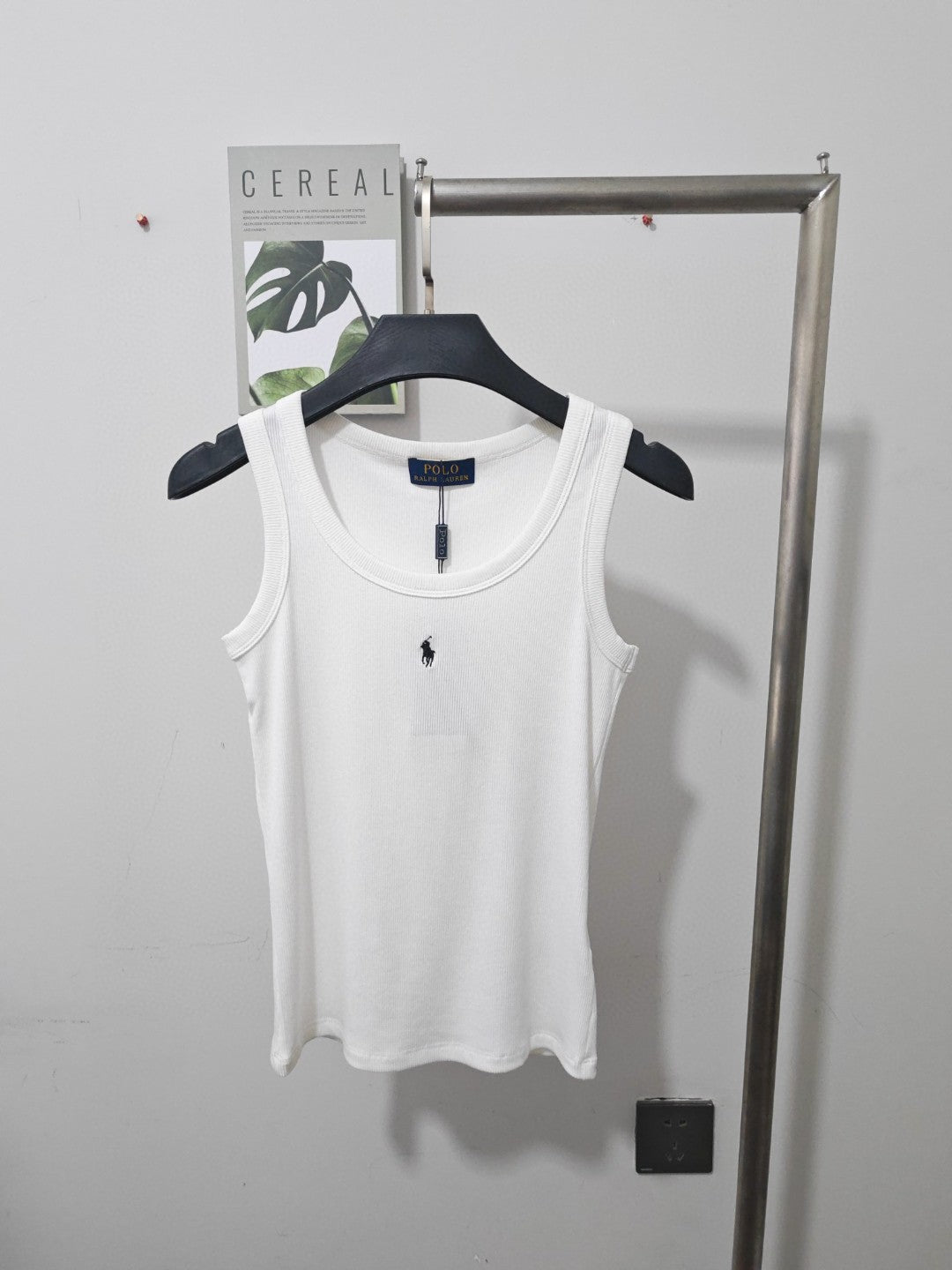 P Embroidered Logo Tank Top