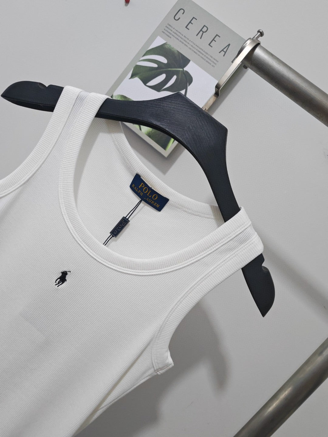 P Embroidered Logo Tank Top