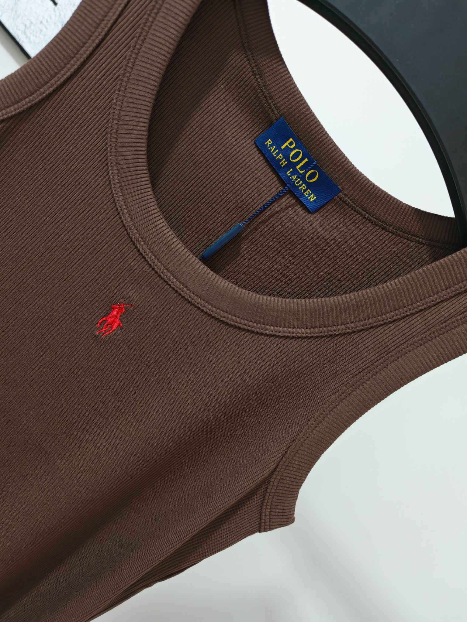 P Embroidered Logo Tank Top