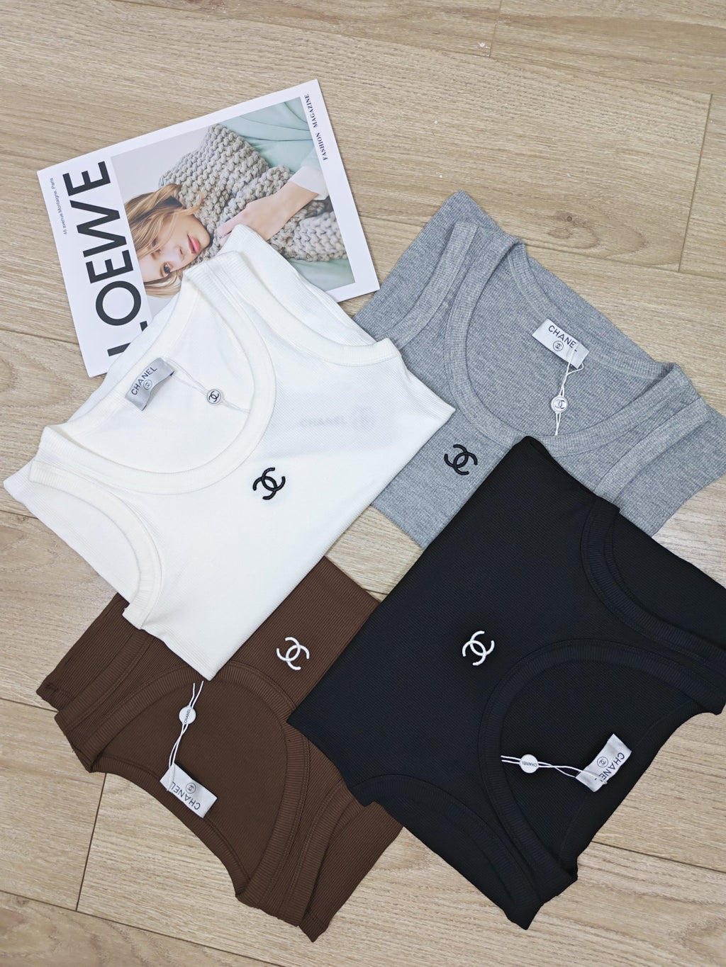 Ch Embroidered Logo Tank Top