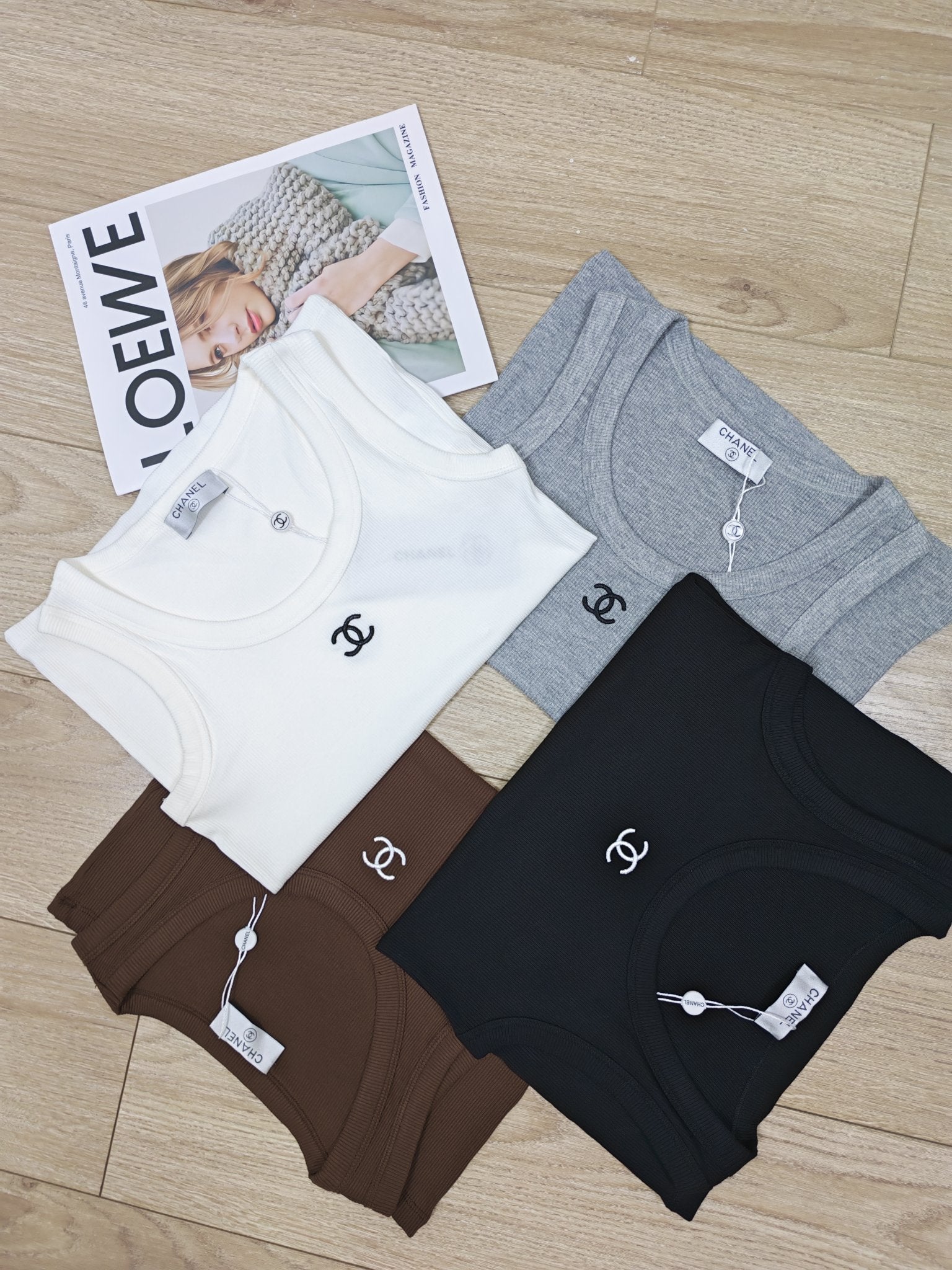 Ch Embroidered Logo Tank Top