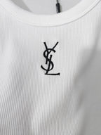 Y*L Embroidered Logo Tank Top