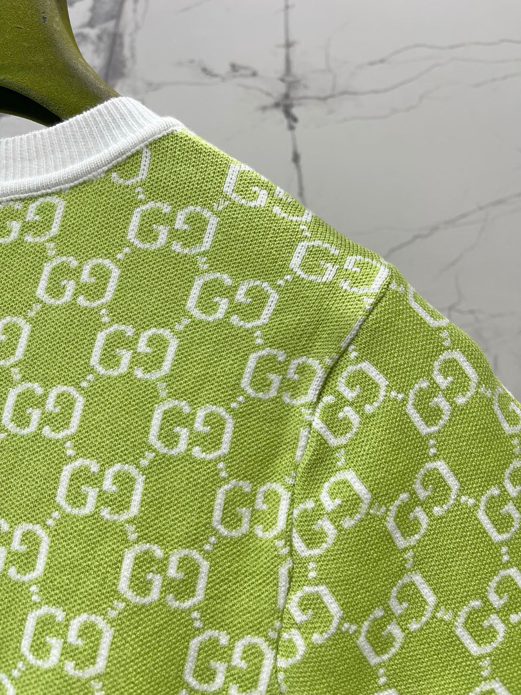 Monogram Knit Dress | Short Sleeve Sweater Dress