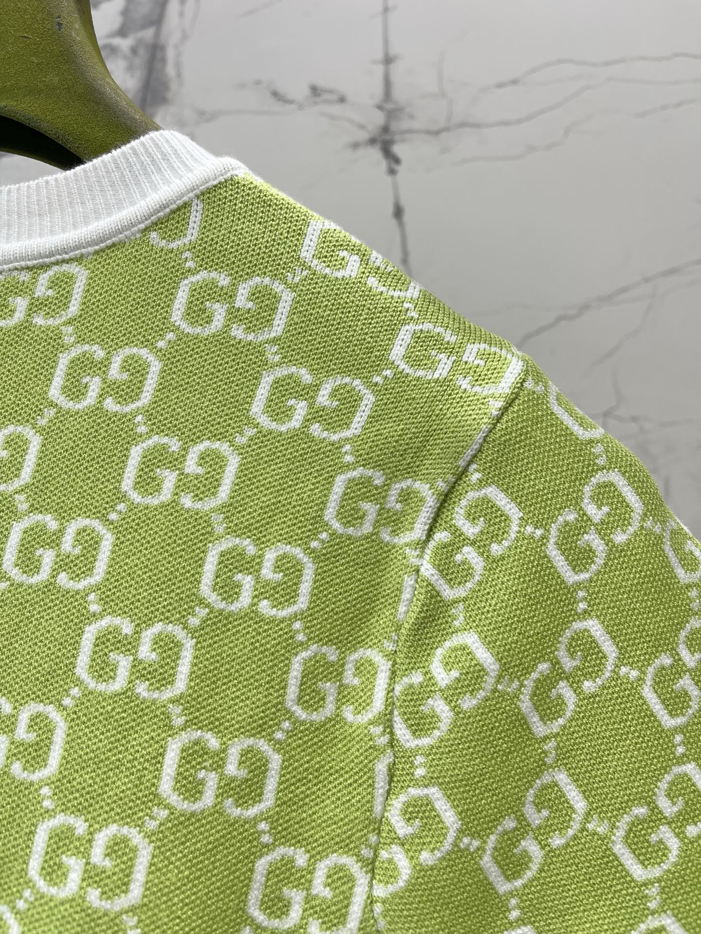 Monogram Knit Dress | Short Sleeve Sweater Dress