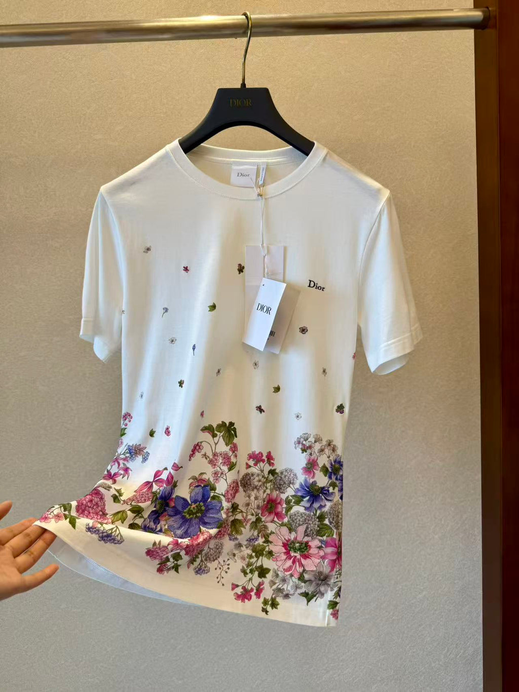 Embroidered Floral T-Shirt