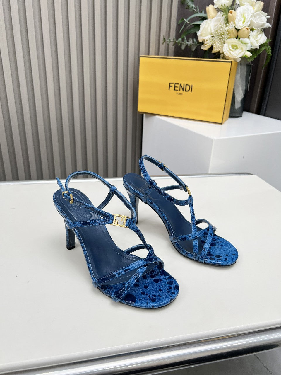 Monogram Leather Heels | Premium Lambskin Lined Ballet Shoes