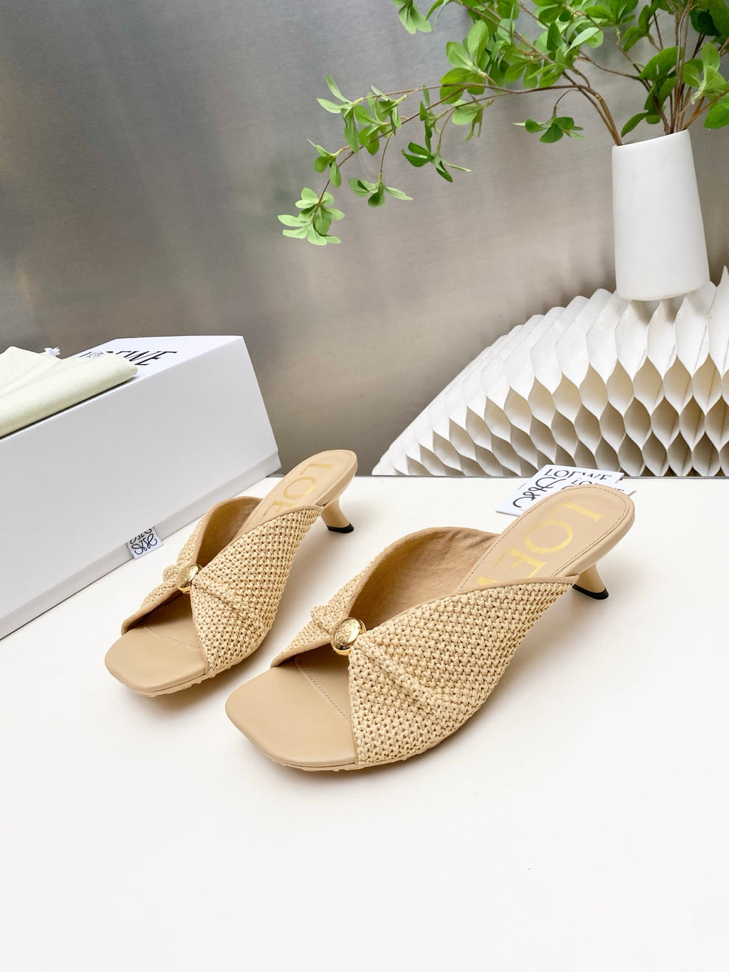 Fur Leather Slide Sandals | Premium Shearling Summer Slippers
