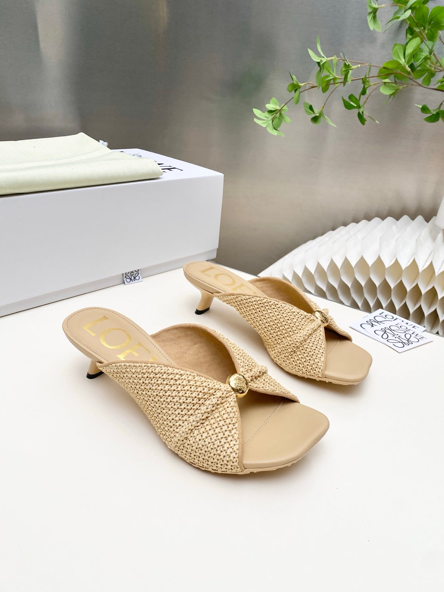 Fur Leather Slide Sandals | Premium Shearling Summer Slippers