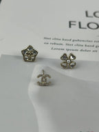 Three-Piece Stud Earring Set