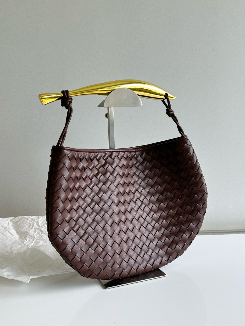 Winter New Arrival | Sardine Metal Handle Clutch