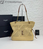 Jamie Raffia Tote Bag | Handwoven Straw ( Top Quality )