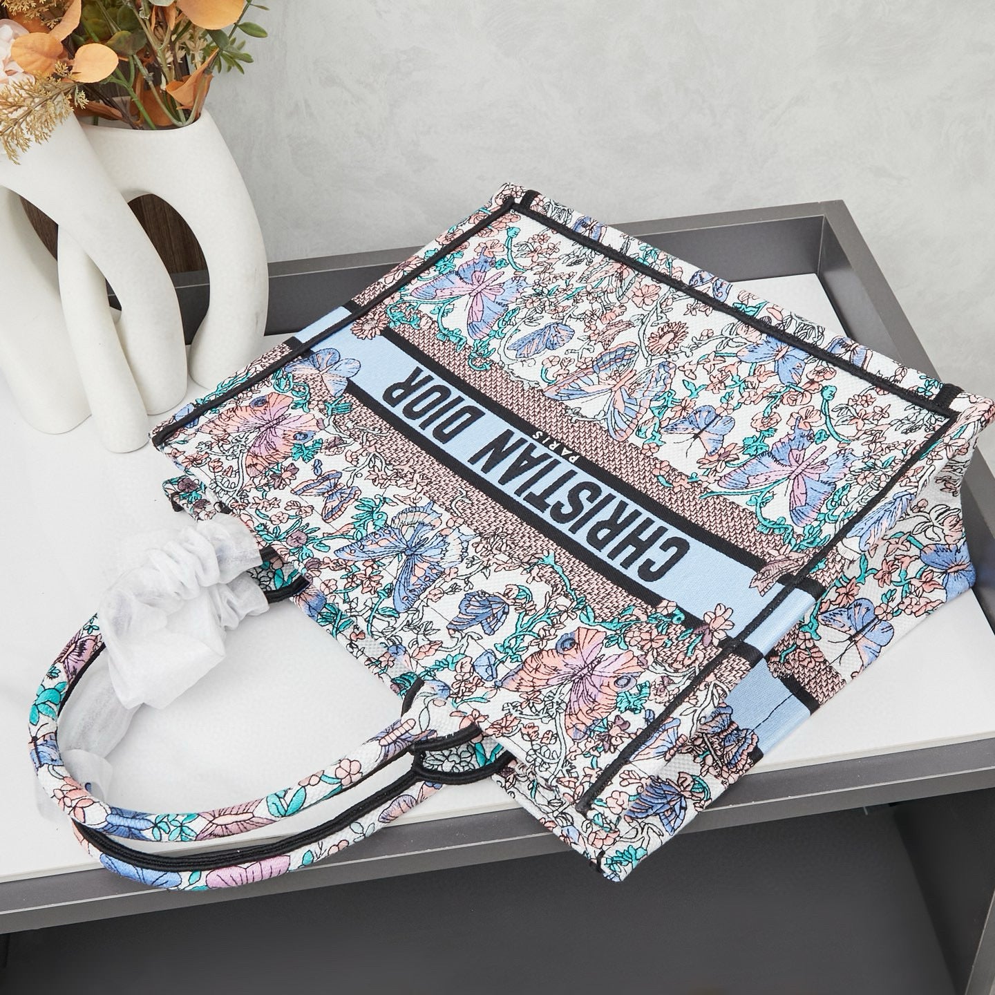 D Book Tote ( Color Butterfly )