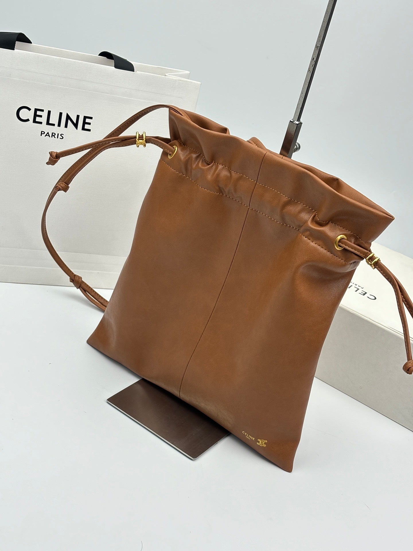 Bucket Bag | Drawstring Handbag