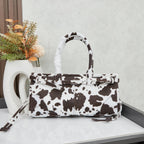 Cowprint Leather Handbag