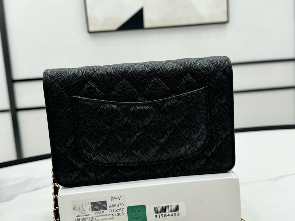 Classic Quilted Wallet-On-Chain · Premium Edition