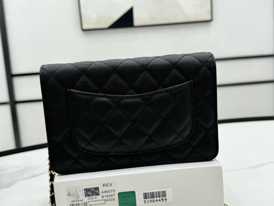 Classic Quilted Wallet-On-Chain · Premium Edition