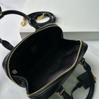 Mini Lambskin Ruched Shoulder Bag
