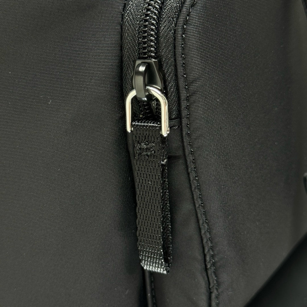 Nylon & Calfskin Backpack