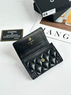 Quilted Card Holder Wallet