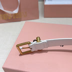 3.0cm Double-Sided Genuine Leather Belt