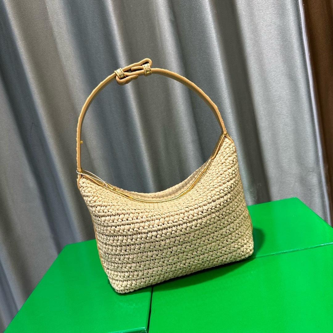 Mini “Leaf Weave” Shoulder Bag