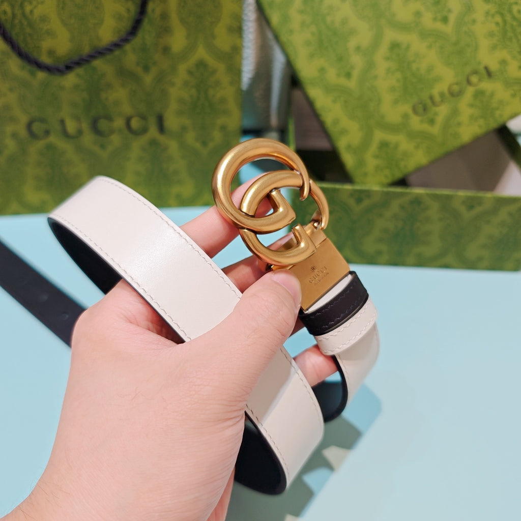 3.0cm Double-Sided Leather Belt