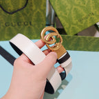 3.0cm Double-Sided Leather Belt