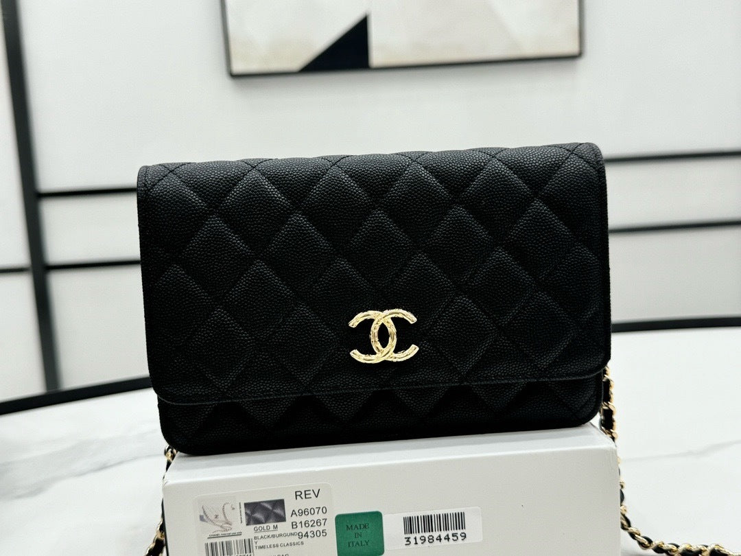 Classic Quilted Wallet-On-Chain · Premium Edition
