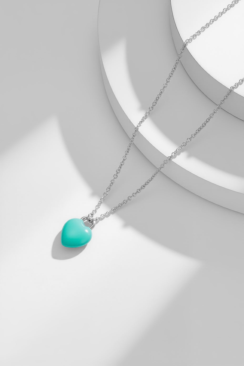 Necklace | Double Heart Tag Pendant