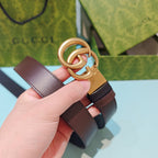 3.0cm Double-Sided Leather Belt