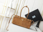 New Release P : 2024 LuxSoft Suede Small Handbag