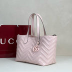 Quilted Leather Tote & Crossbody Bag – (Premium Quality )