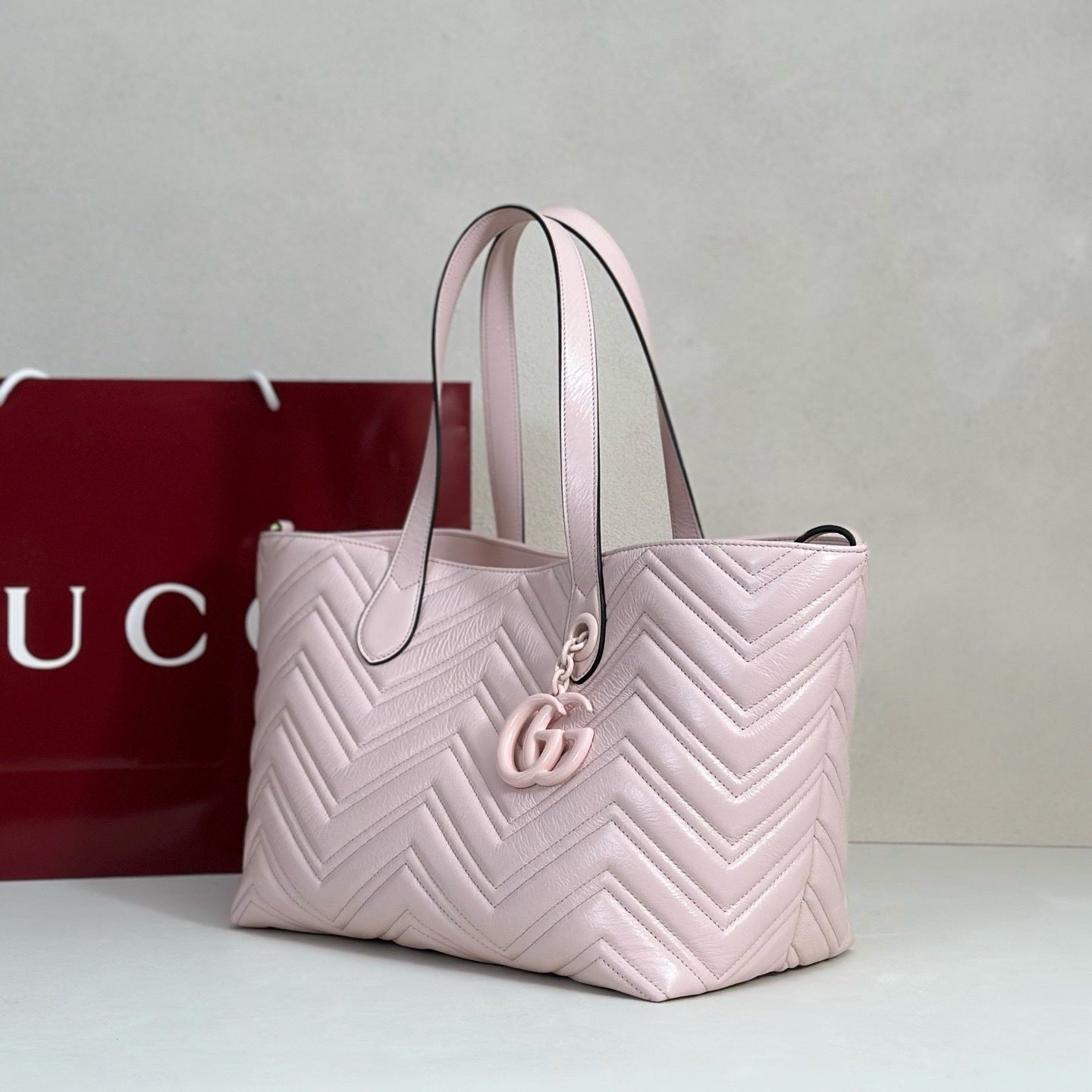 Quilted Leather Tote & Crossbody Bag – (Premium Quality )