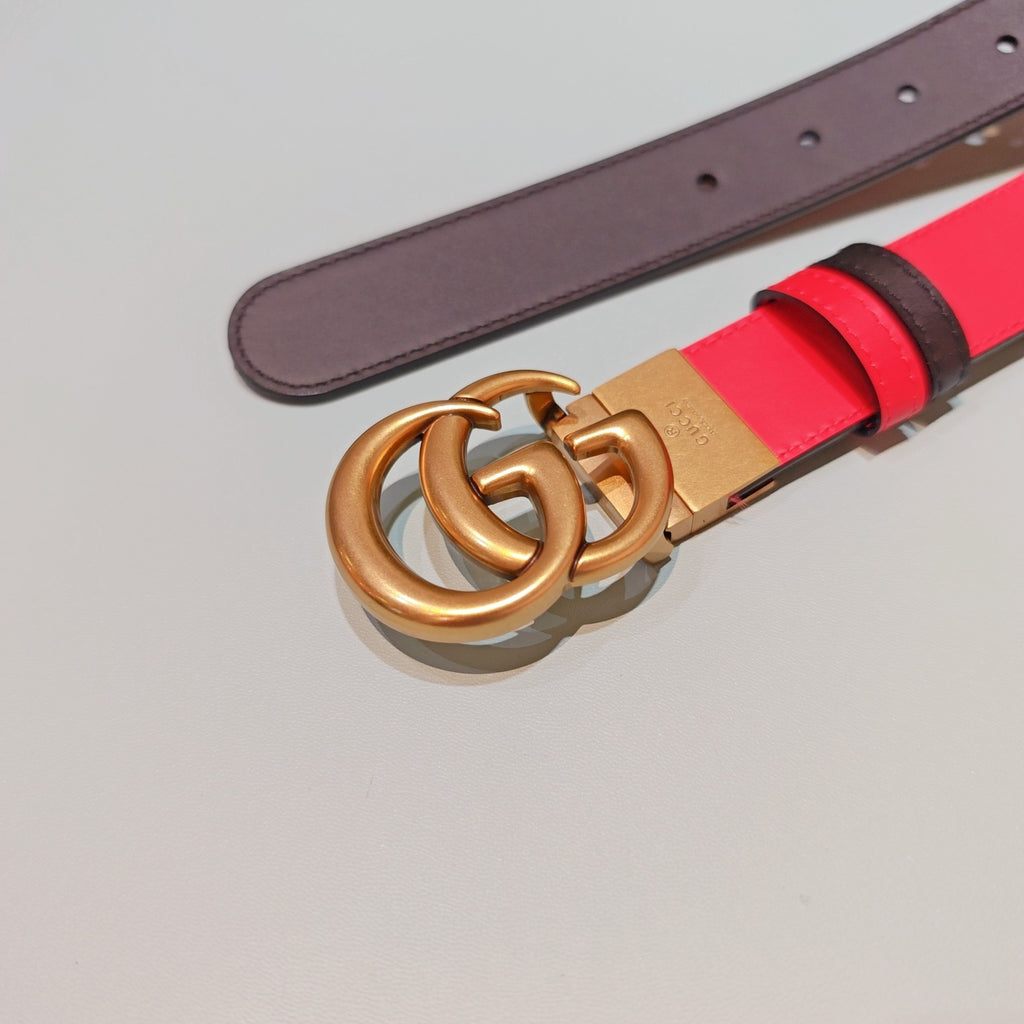 3.0cm Double-Sided Leather Belt