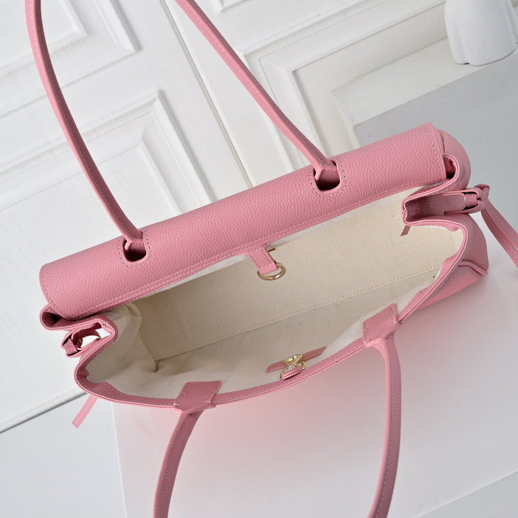 Tote Bag – Togo Leather Luxury Handbag