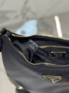 New Arrival | Modern Nylon & Patent Leather Shoulder Bag