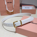 3.0cm Double-Sided Genuine Leather Belt
