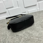 Full-Grain Leather Shoulder Bag – Minimal Chic