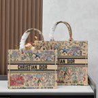 D Book Tote ( Apricot Ocean World )