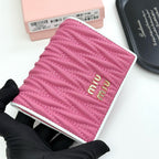 New-Season Compact Tri-Fold Mini Wallet – Embossed Design