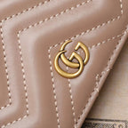 Premium Quilted Leather Card Holder – Compact & Elegant