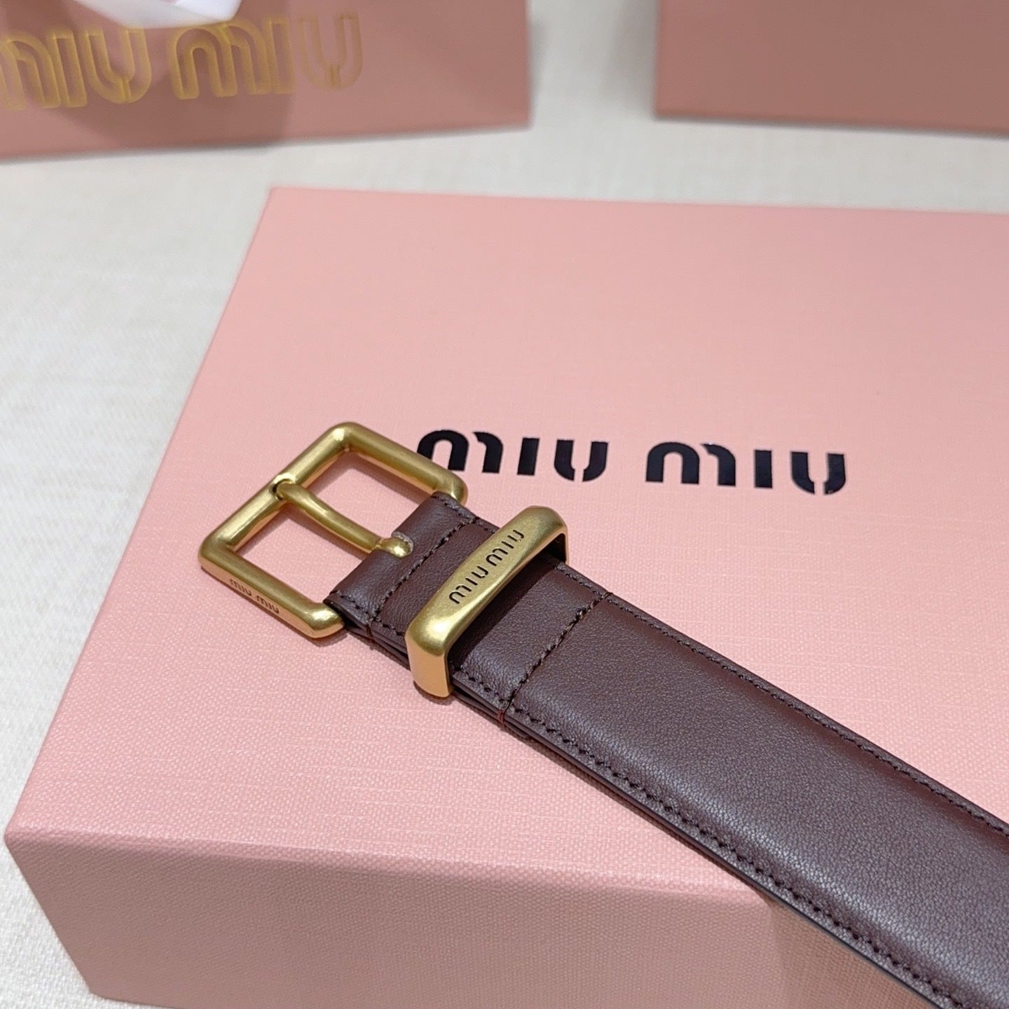 3.0cm Double-Sided Genuine Leather Belt