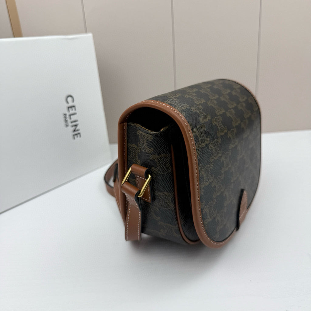 Monogram Saddle Bag – Compact Everyday Elegance