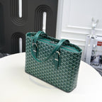 Vintage Tote Bag | Double Zip Design & Adjustable Handles