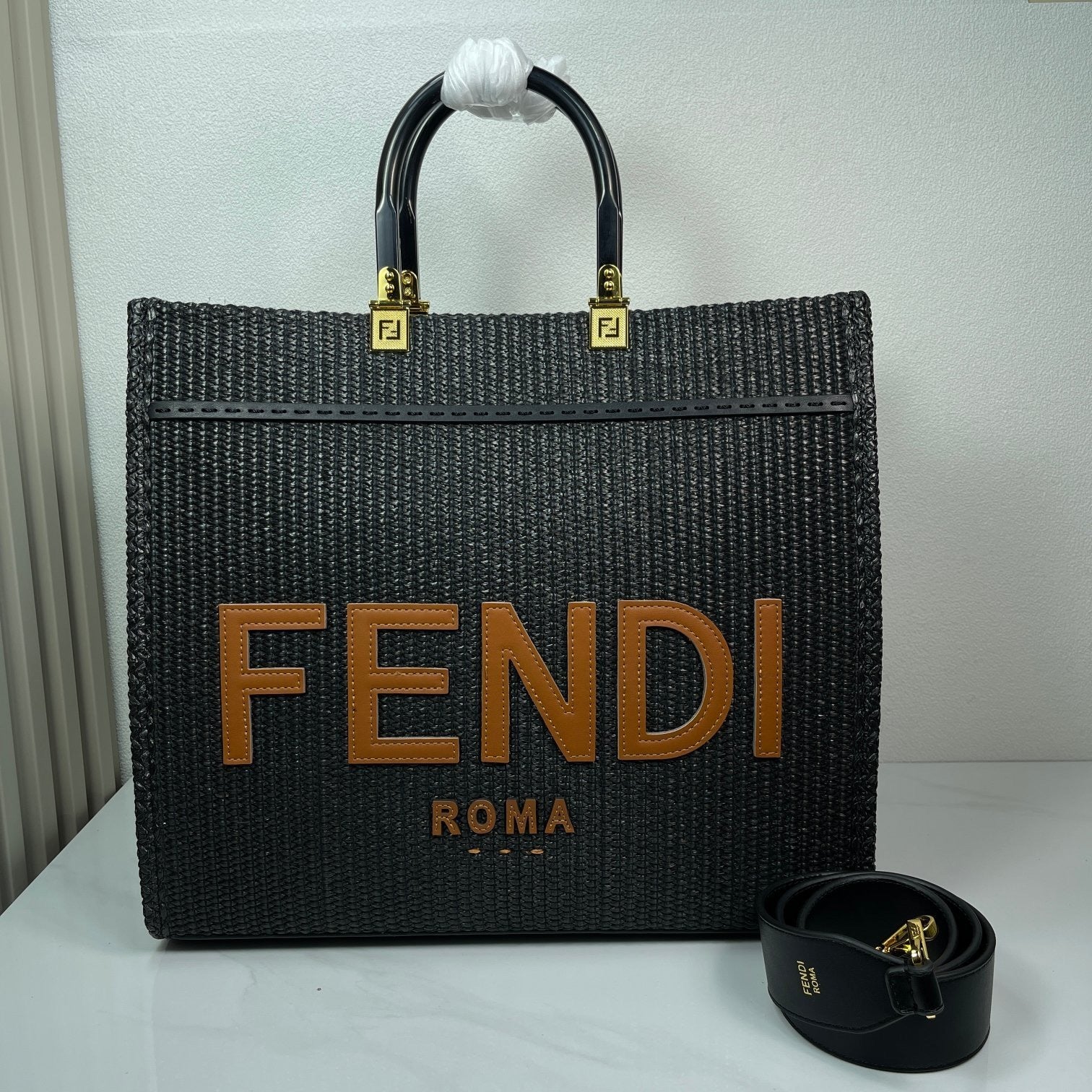 Summer Woven Shoulder Bag