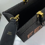 Summer Woven Shoulder Bag