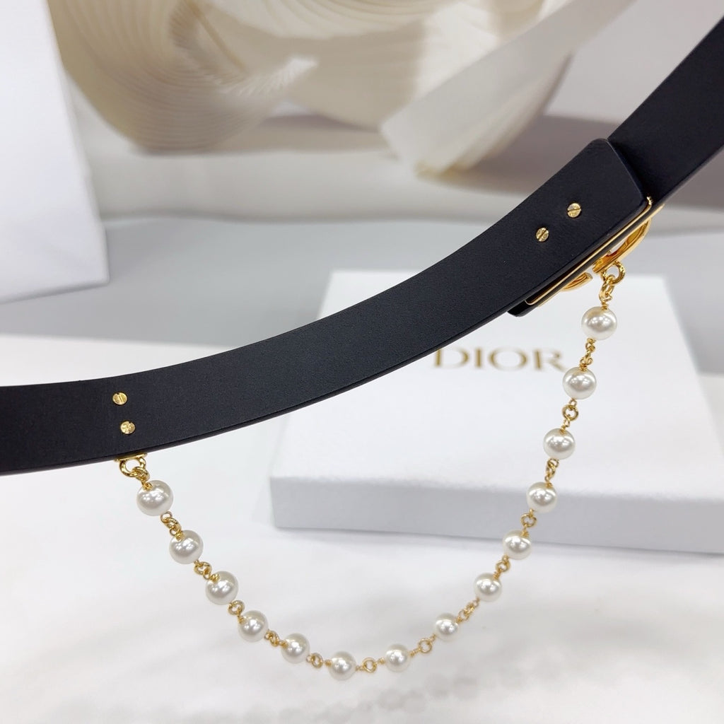 2.0 cm Reversible Calfskin Leather Belt