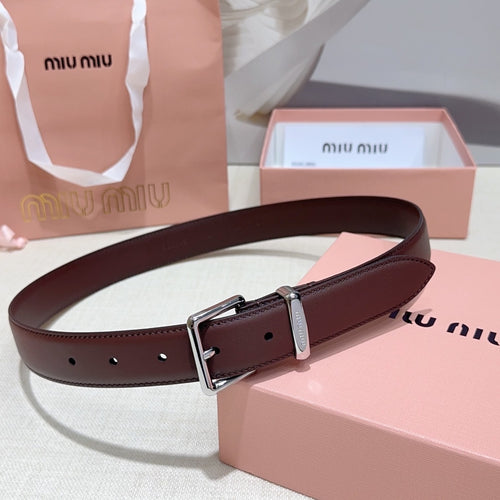 3.0cm Double-Sided Genuine Leather Belt