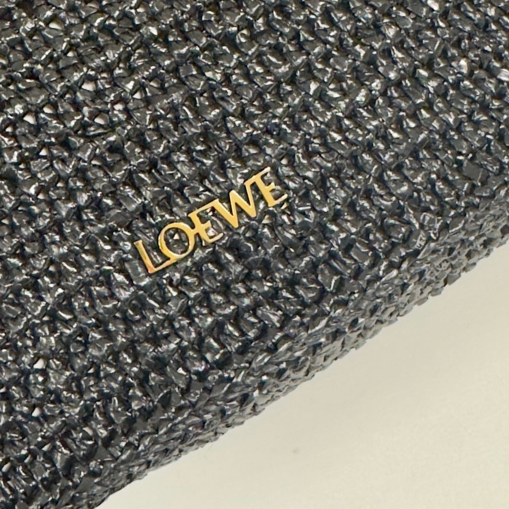 Medium Raffia & Leather Ola Handbag (Premium Quality)